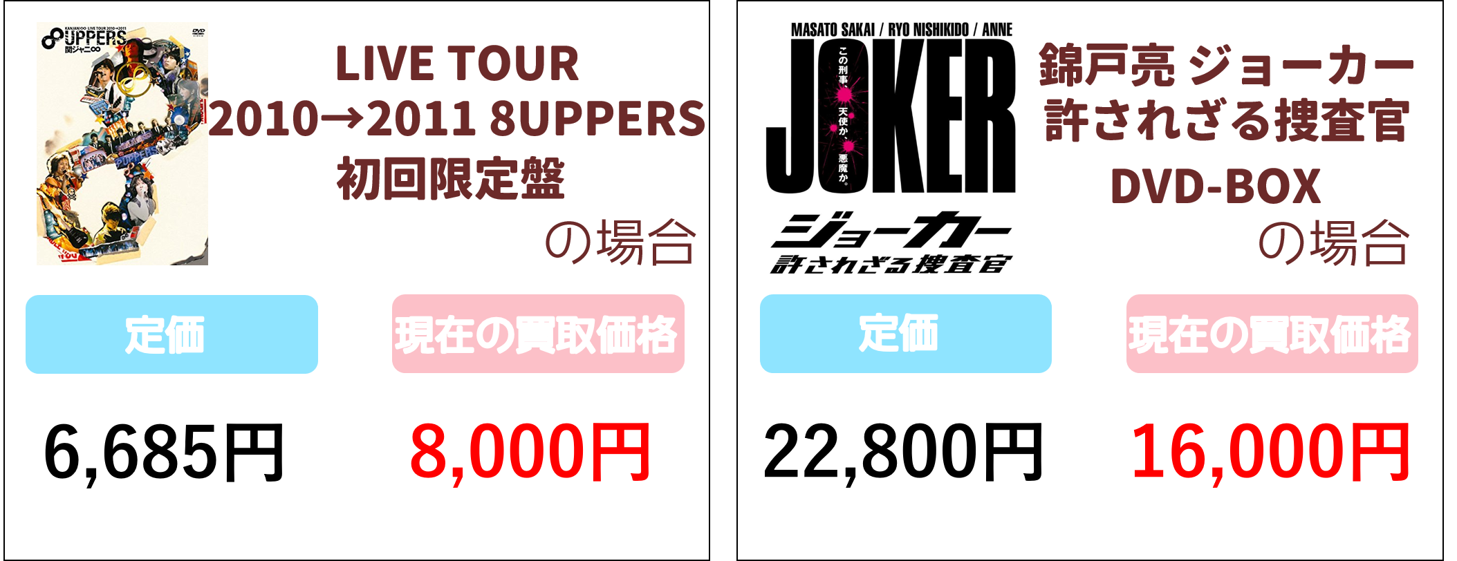 関ジャニ のグッズを売るならどこがおすすめ 相場や買取価格を徹底調査 ジャニーズグッズ買取情報局